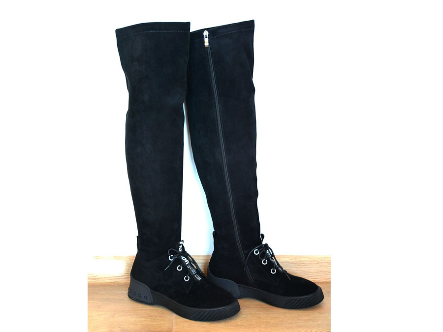 Довгі замшеві чоботи ARTIKER 49C0480