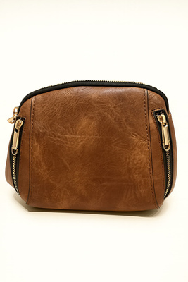 Жіноча чорна сумочка з подвійною ручкою і ремінцем Big Star