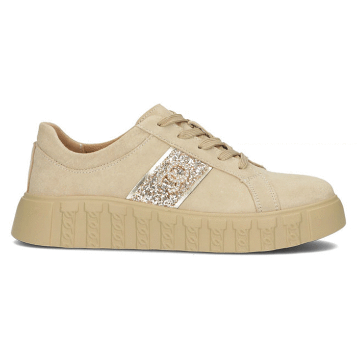 Бежеві шкіряні жіночі туфлі Filippo