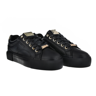 Sneakersy damskie czarne na platformie Big Star