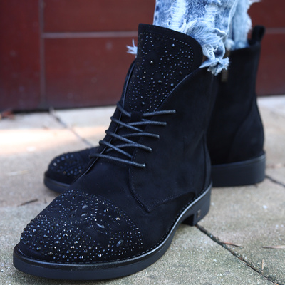 Чорні ботильйони з цирконами від Potocki