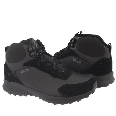 Buty trekingowe męskie czarne Big Star