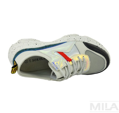 T. Sokolski Кросівки FLY W20-05 біло-сріблясті