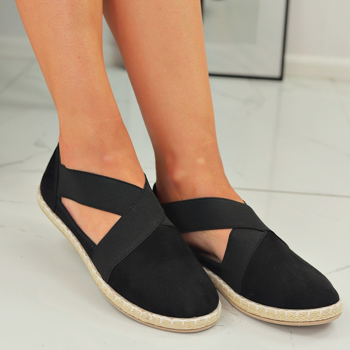 Жіночі чорні еспадрільї Новини