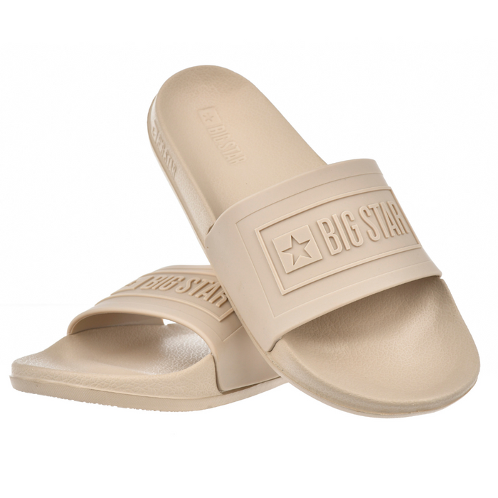 Жіночі бежеві шльопанці Big Star для басейну