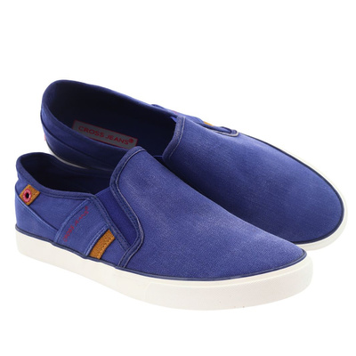 Чоловічі темно-сині сліпони Cross Jeans