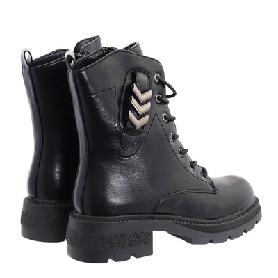 Жіночі утеплені ботильйони M. Daszyński 