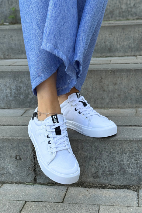 Białe stylowe trampki lekkie i przewiewne Big Star