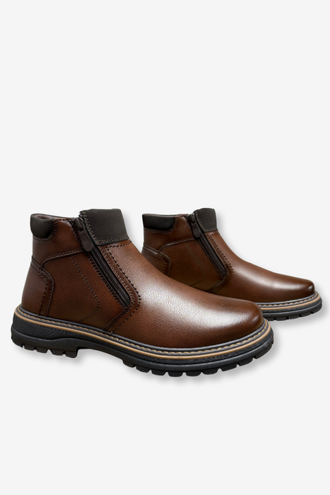 Чоловічі утеплені зимові трекінгові штани зелені