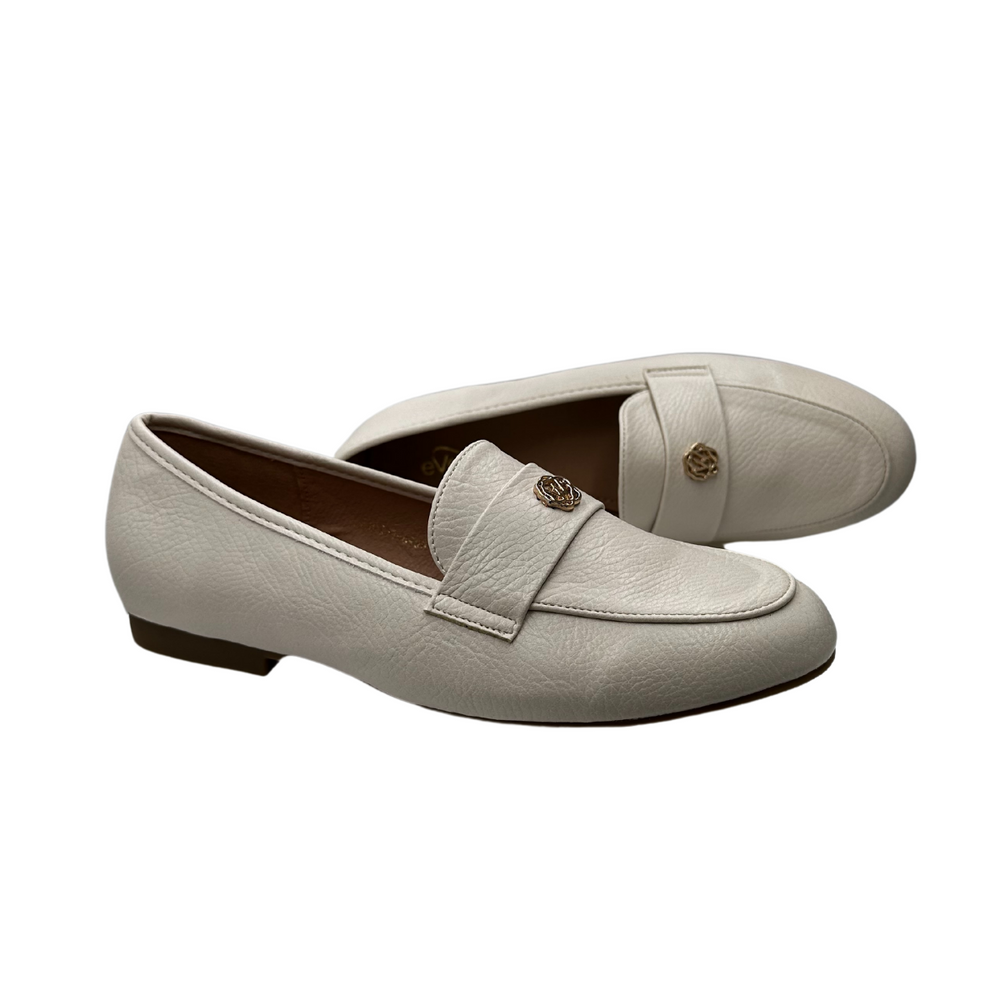 Бежеві жіночі мокасини Evento