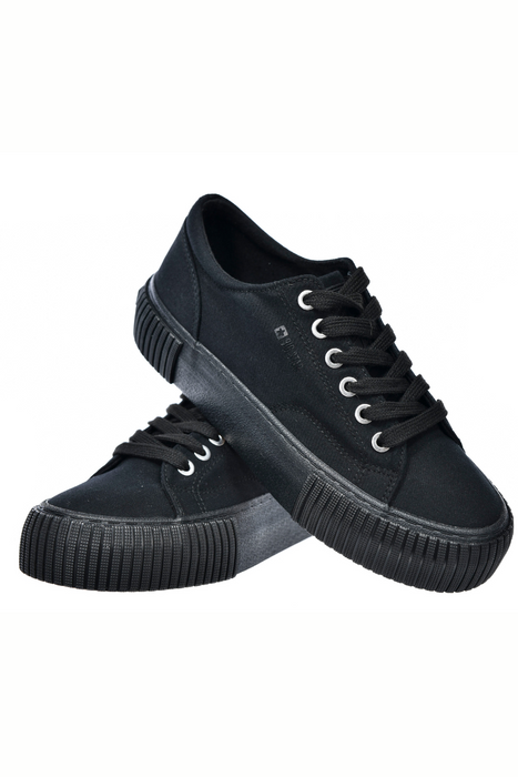 Чорні жіночі тканинні кросівки Big Star