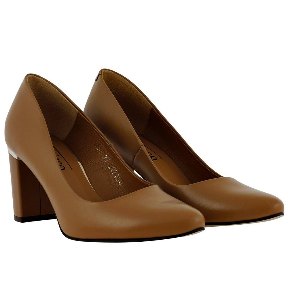 Туфлі-човники Clasicco на шпильці кольору іриски