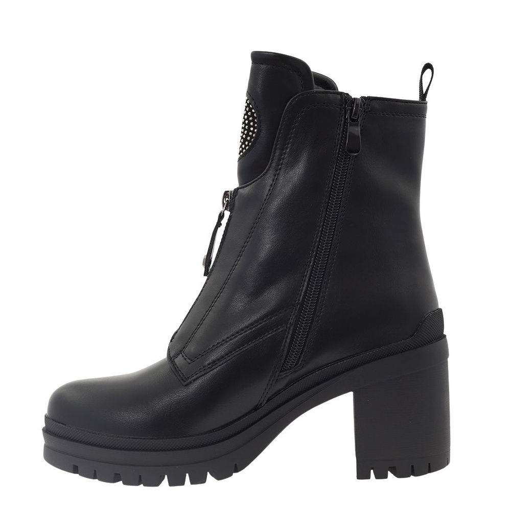 Vnceza чорні ботильйони на високих підборах