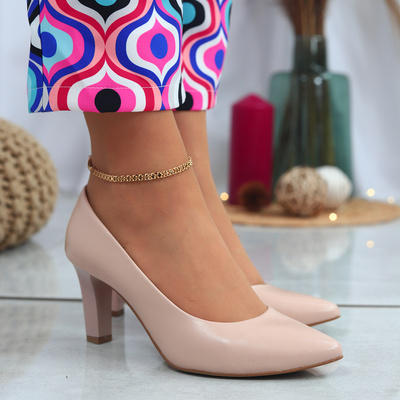 Шкіряні туфлі Cypr Baldaccini на шпильці