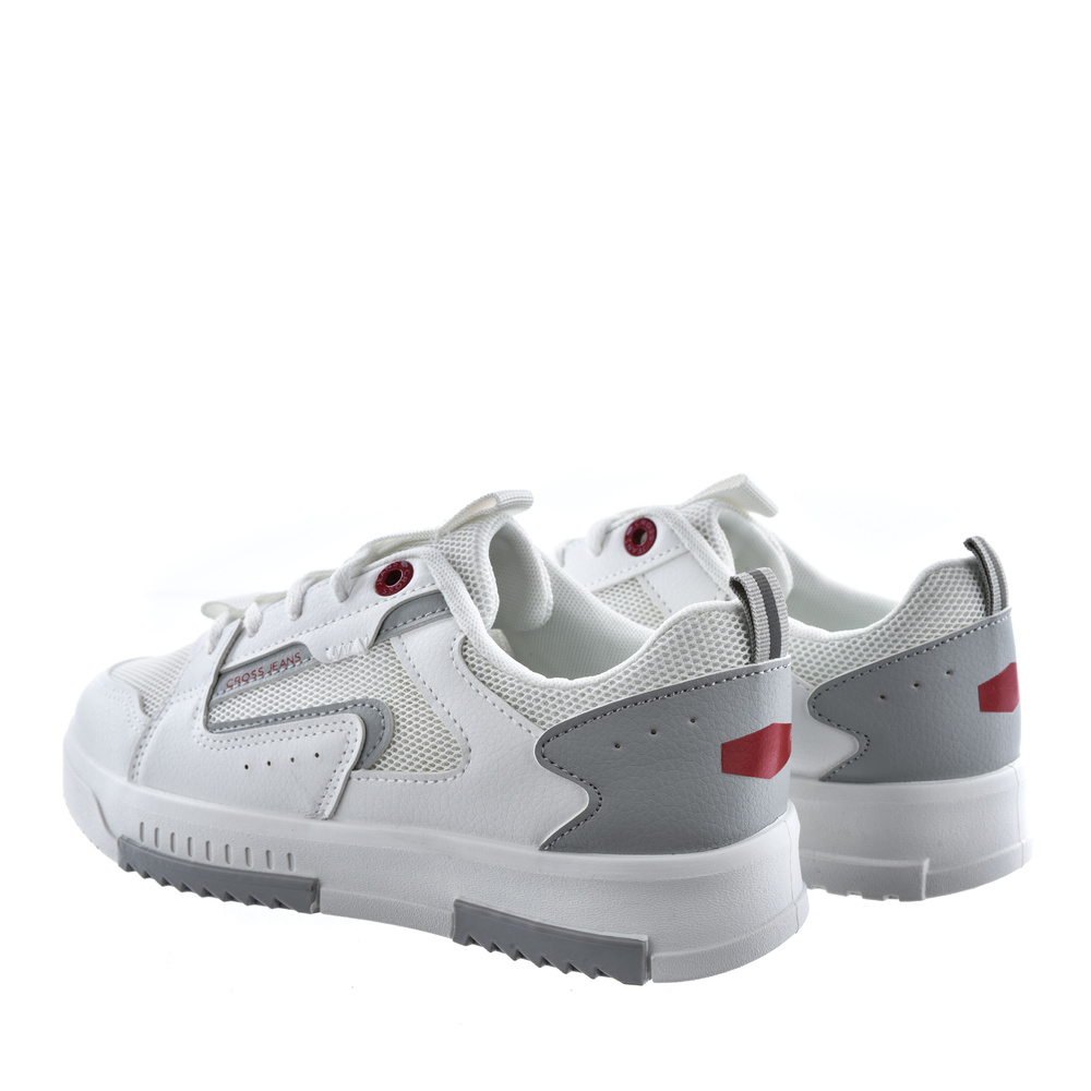  Sneakersy, damskie białe Cross Jeans LL2R4011C