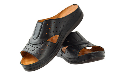 Klapki Boccato 044.315 czarne