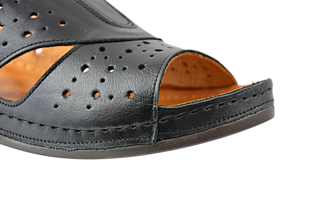 Klapki Boccato 044.315 czarne