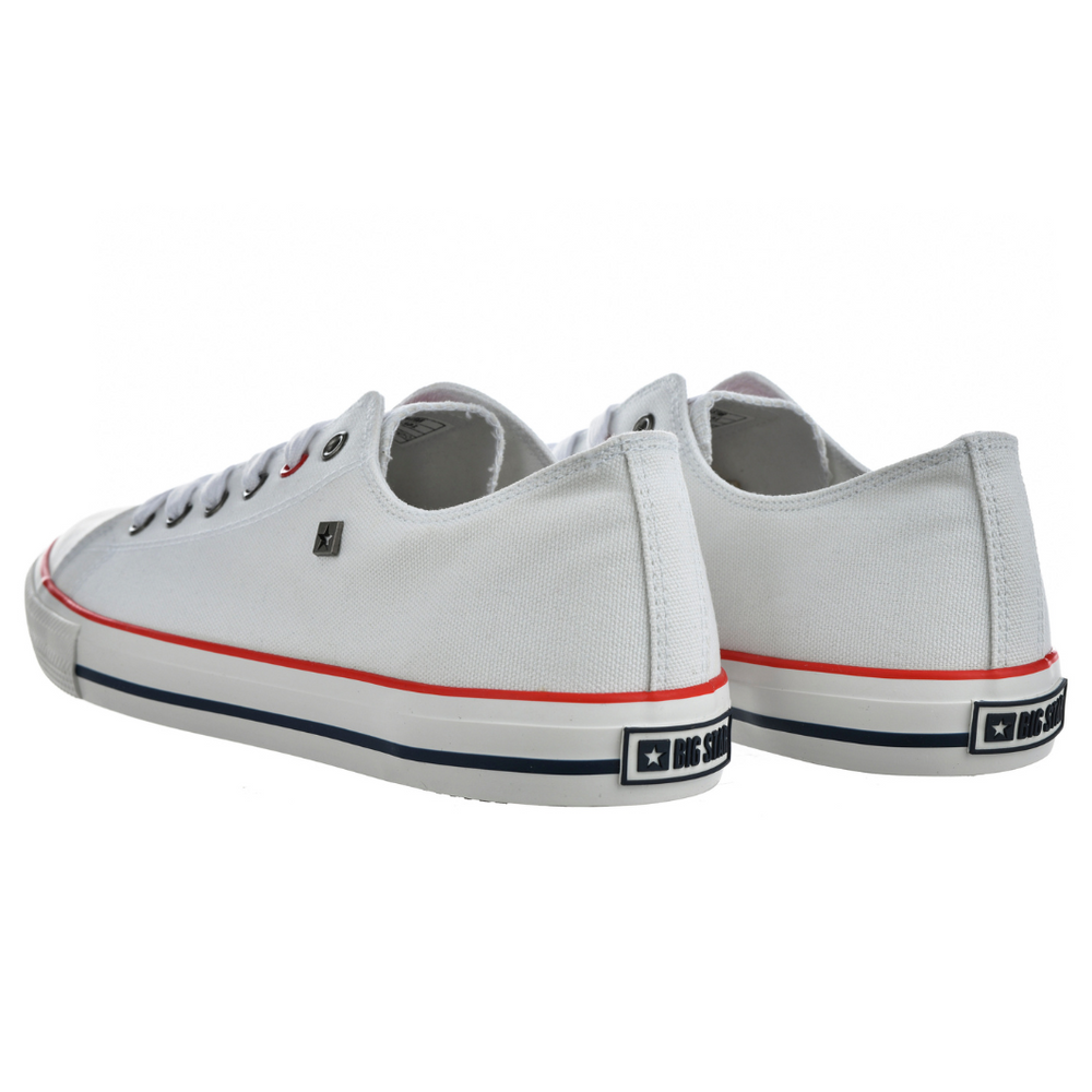 Білі чоловічі кросівки Big Star на шнурівці