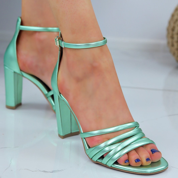 Sandały Marco Tozzi 2-28386-20 750 zielone metaliczne