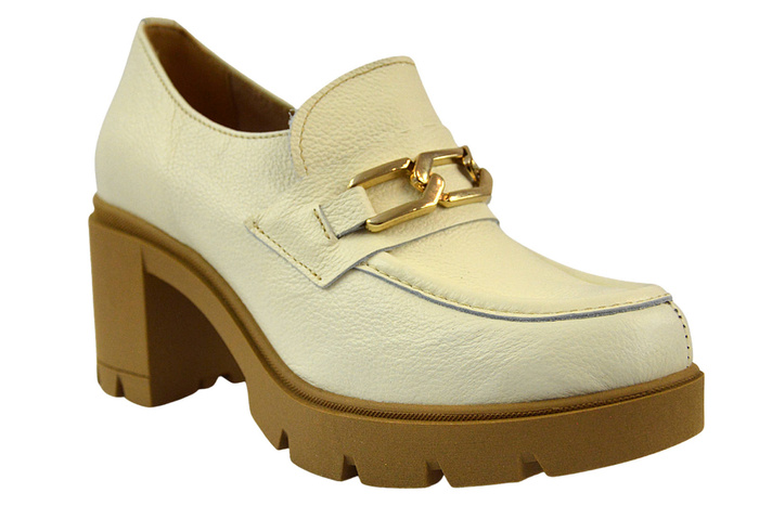 Półbuty Lemar 20115 białe