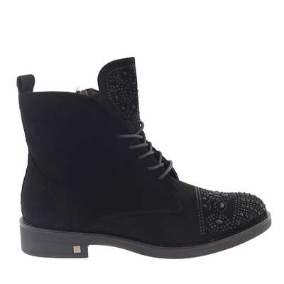 Чорні ботильйони з цирконами від Potocki