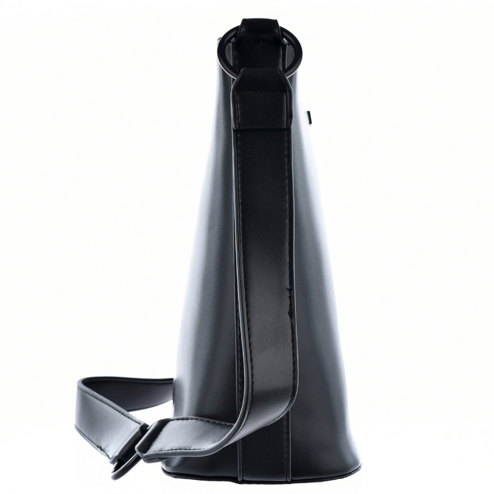 Czarna listonoszka z kosmetyczką na długim pasku Big Star