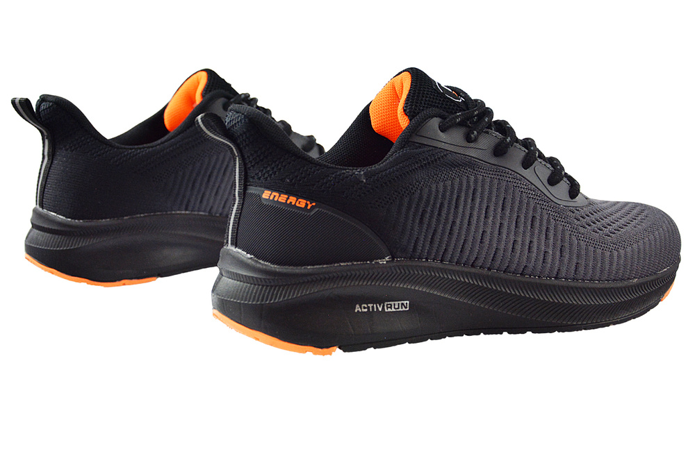 Półbuty sportowe DK VB16901 Zero szaro - czarne