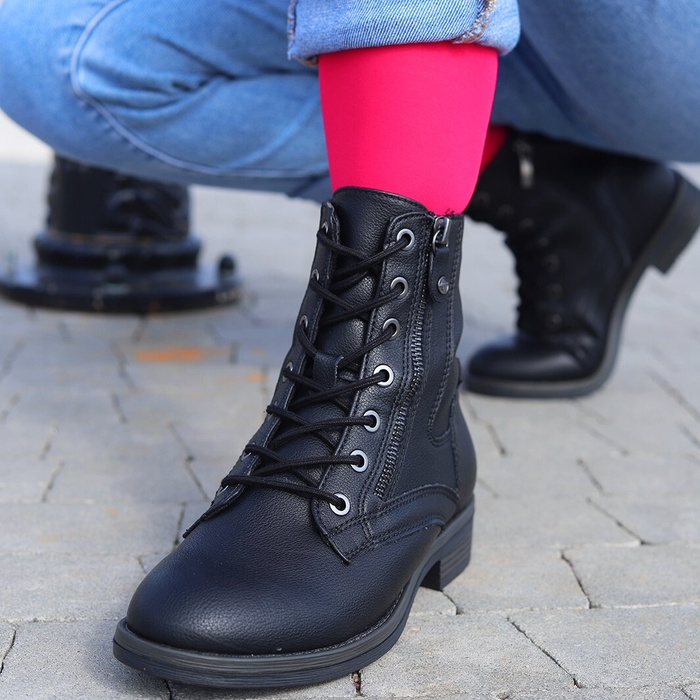 Чорні ботильйони Tamaris