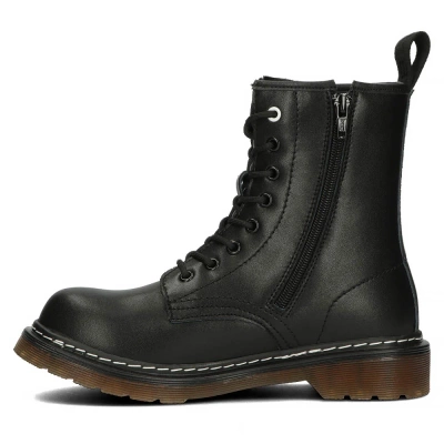 Чорні шкіряні черевики Filippo