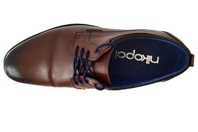 Чоловіче взуття Нікополь 1614 коричневе