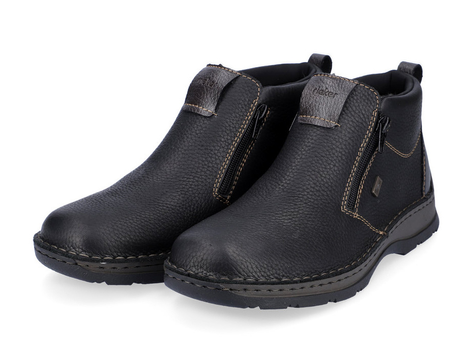 Botki męskie Rieker 05398-00 czarne