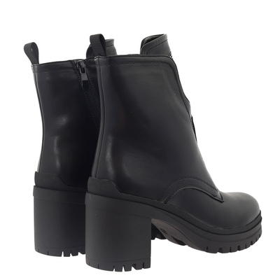 Vnceza чорні ботильйони на високих підборах