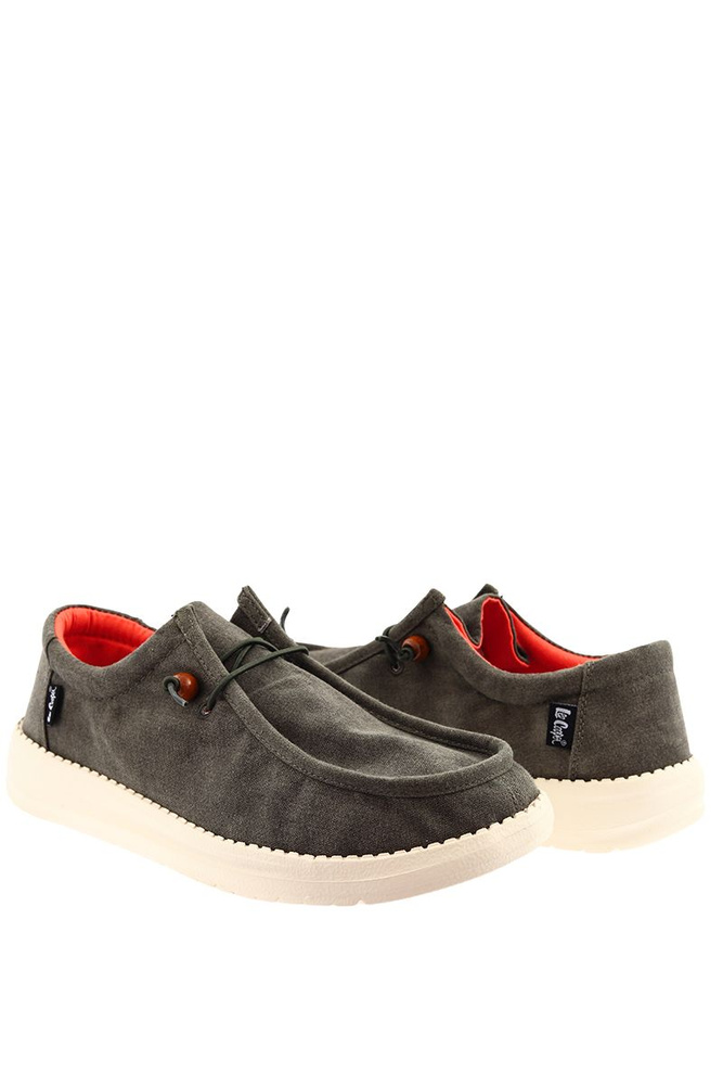 Чоловічі мокасини сліпони на резинці кольору хакі