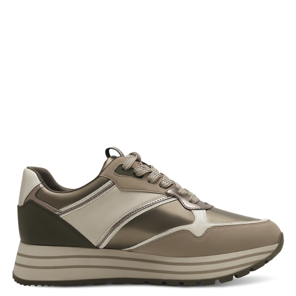 Buty sportowe damskie olive comb Tamaris