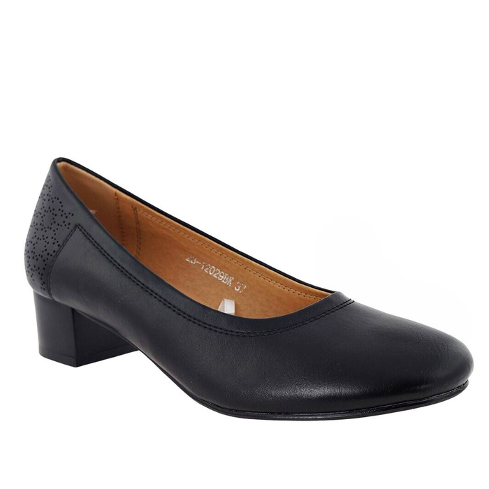 Чорні жіночі туфлі на високих підборах Potocki