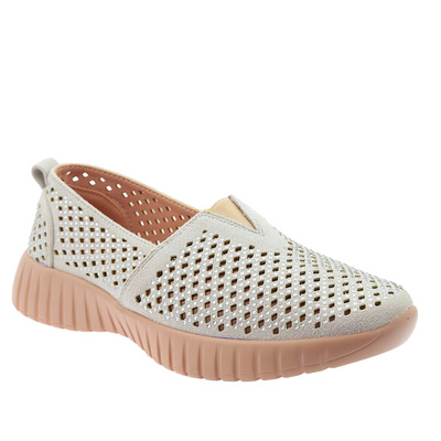 Туфлі жіночі ажурні на плоскій підошві