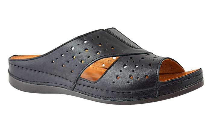 Klapki Boccato 044.315 czarne