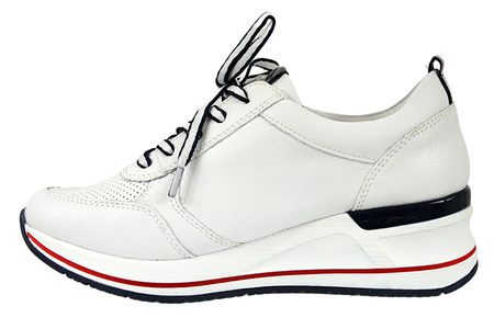Sneakersy Remonte D3207-80 białe