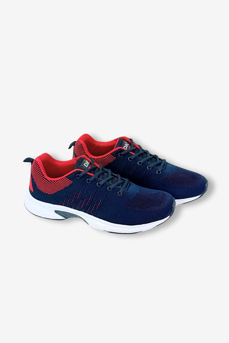 Męskie sneakersy materiałowe sznurowane DK