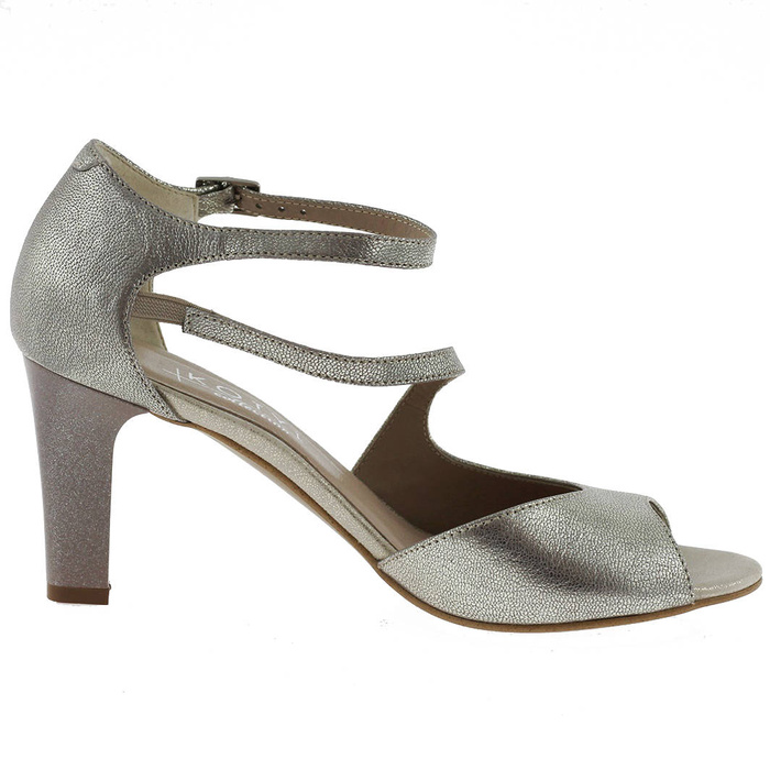 Skórzane sandały z odkrytymi palcami Kotyl