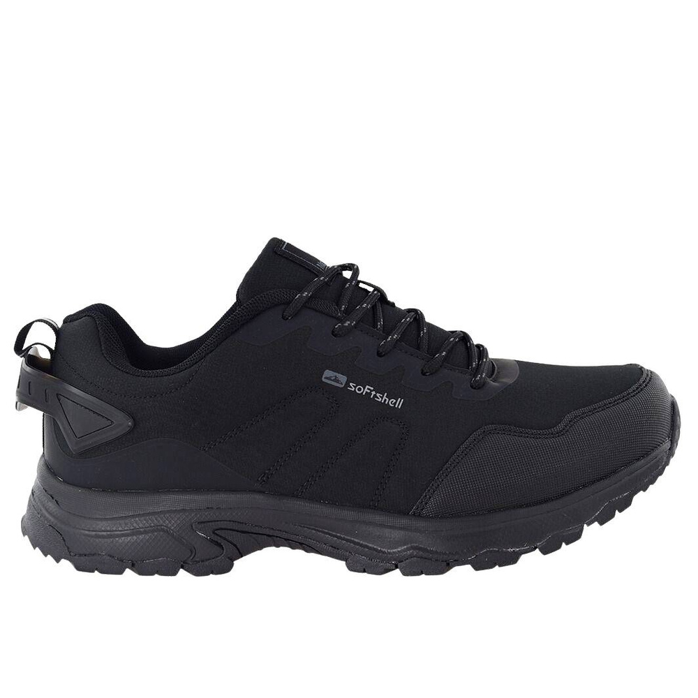 Męskie buty trekkingowe czarne McBraun
