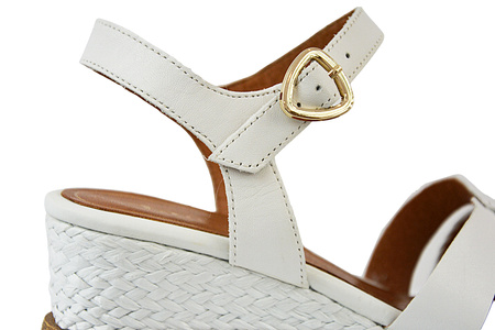 Sandały Tamaris 1-28243-28 100 białe