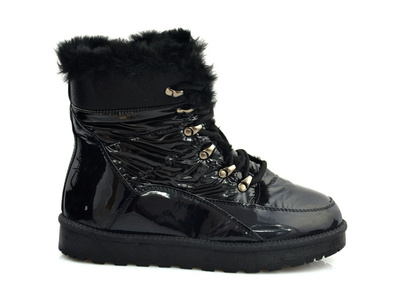 Śniegowce POTOCKI 21-16003 BK czarne