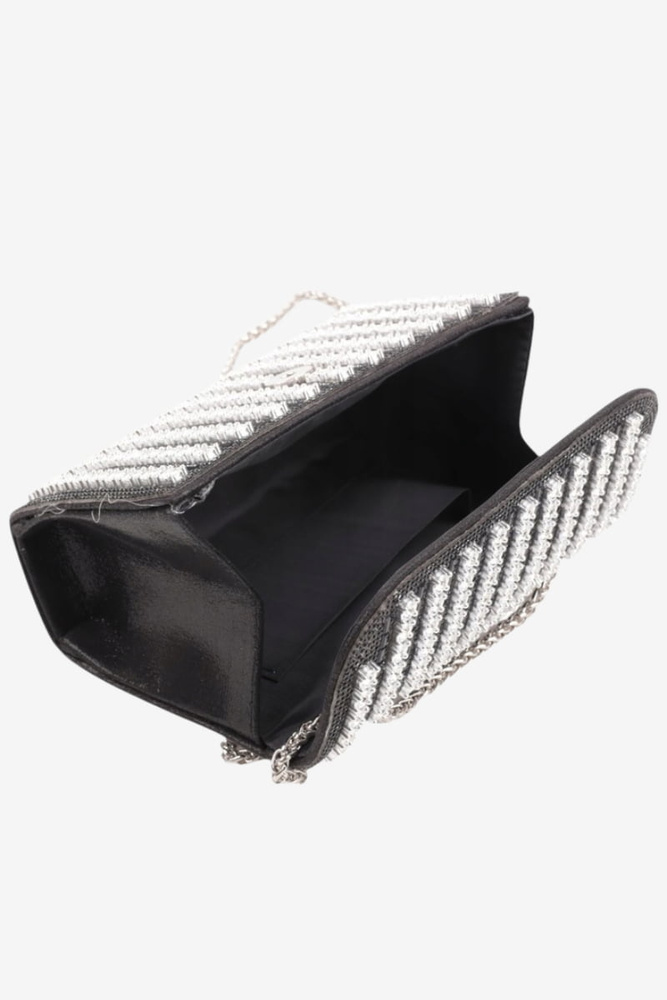 Жіноча чорна сумочка з подвійною ручкою і ремінцем Big Star