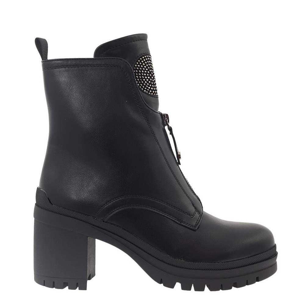 Vnceza чорні ботильйони на високих підборах