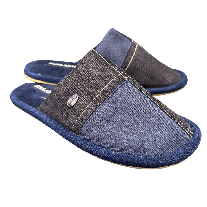 Домашні тапочки чоловічі темно-сині