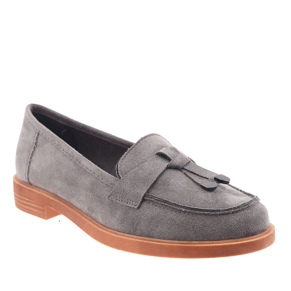 Жіночі замшеві lords в сірому Potocki