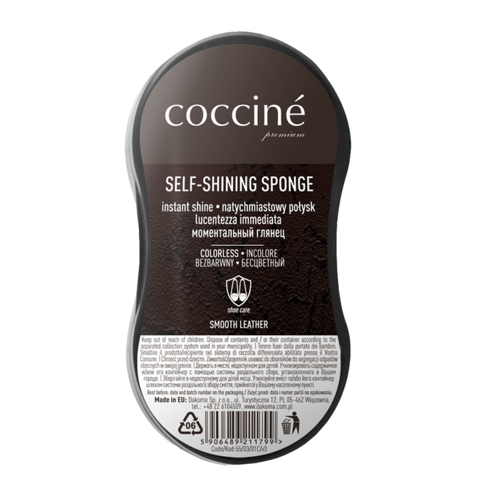Gąbka do czyszczenia butów skórzanych i licowych Coccine
