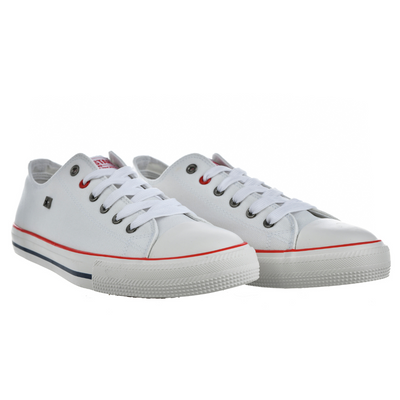 Білі чоловічі кросівки Big Star на шнурівці