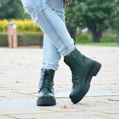 Черевики Sergio Leone TR759, зелені